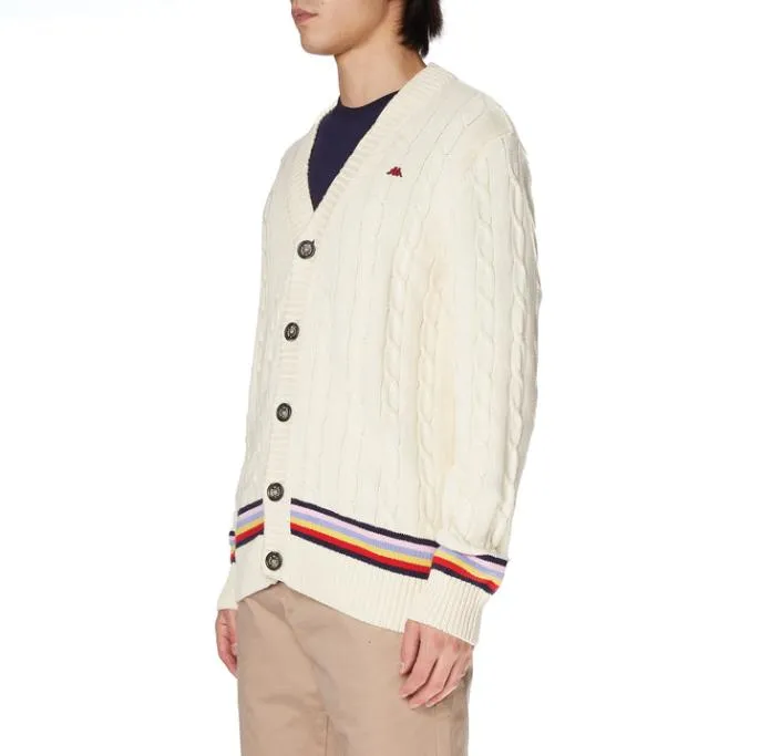 Robe Giovani Nihal Cardigan 8211 Cream Men Kappa Knitwear