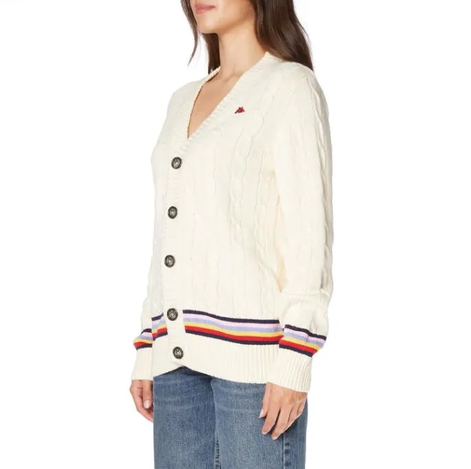Robe Giovani Nihal Cardigan 8211 Cream Men Kappa Knitwear