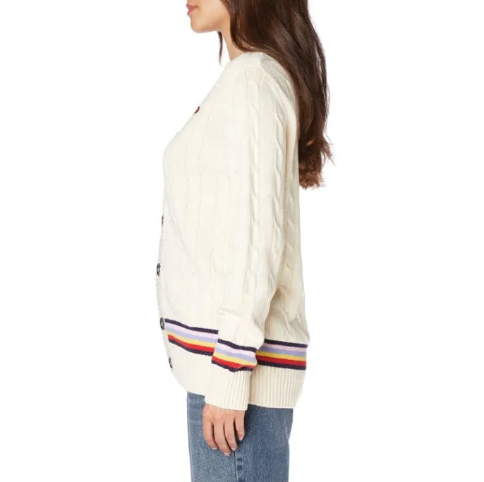 Robe Giovani Nihal Cardigan 8211 Cream Men Kappa Knitwear