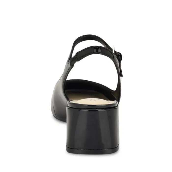 Roslin 92159 Block Heel Pumps Black Patent Women Nine West Heels Roslin 92159 Block Heel Pumps Black Patent Women Nine West Heels