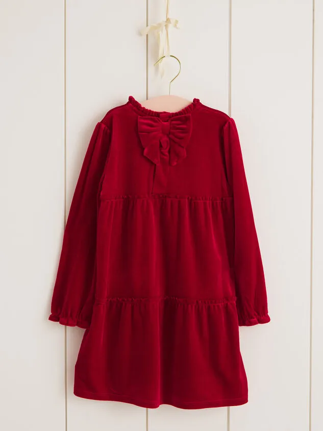 Ruby Velvet Dress By MudPie Red Girl Altar039d State Dresses