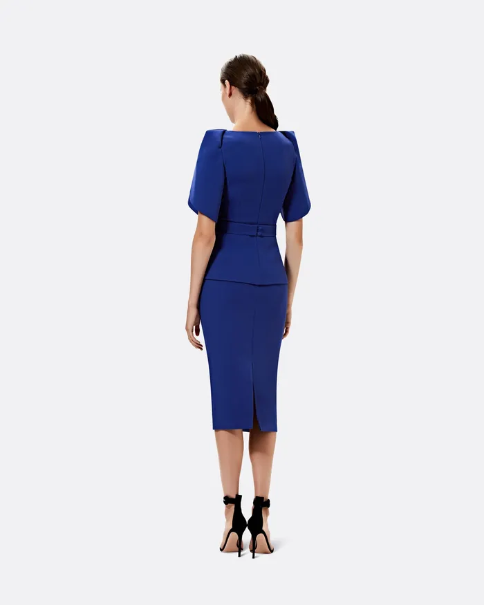 Safiyaa Hokoku Skiathos Blue Skirt Skiathos Blue Women Skirts
