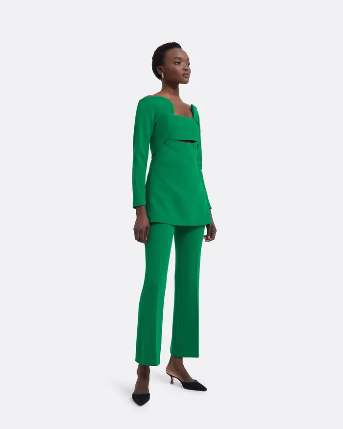 Safiyaa Mari Jewel Green Trousers Jewel Green Women Trousers