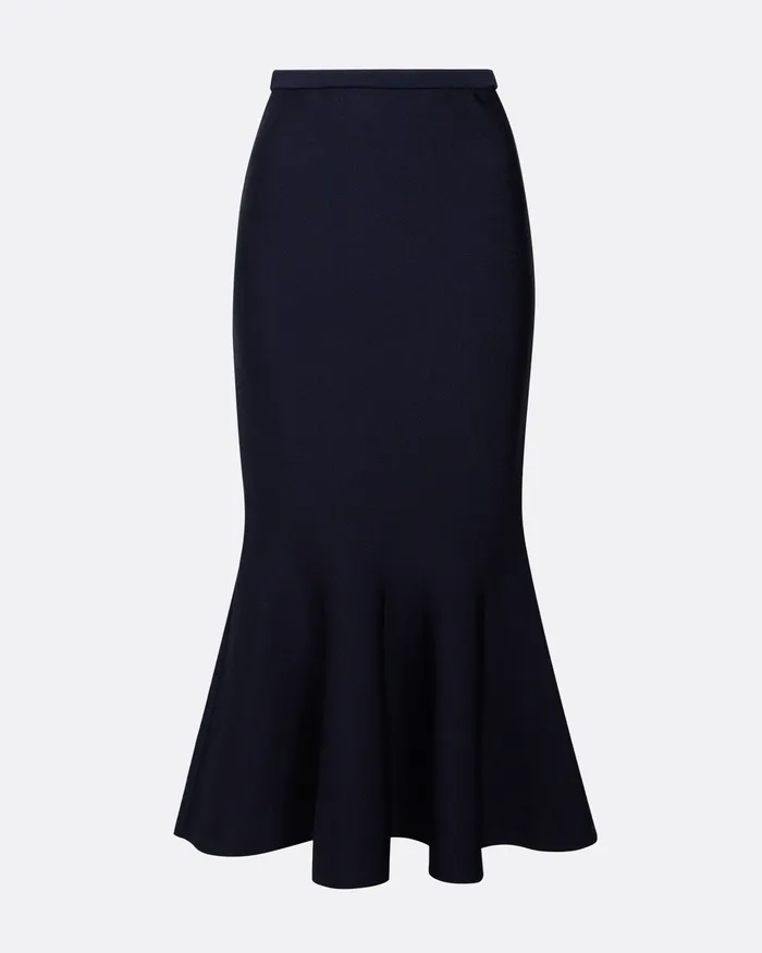 Safiyaa Skirts Women Kimberley Navy Knit Skirt Navy