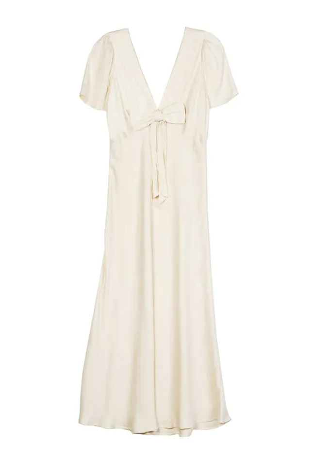 Sale Brunello Dress Ivory Women Ciao Lucia Evening Dresses