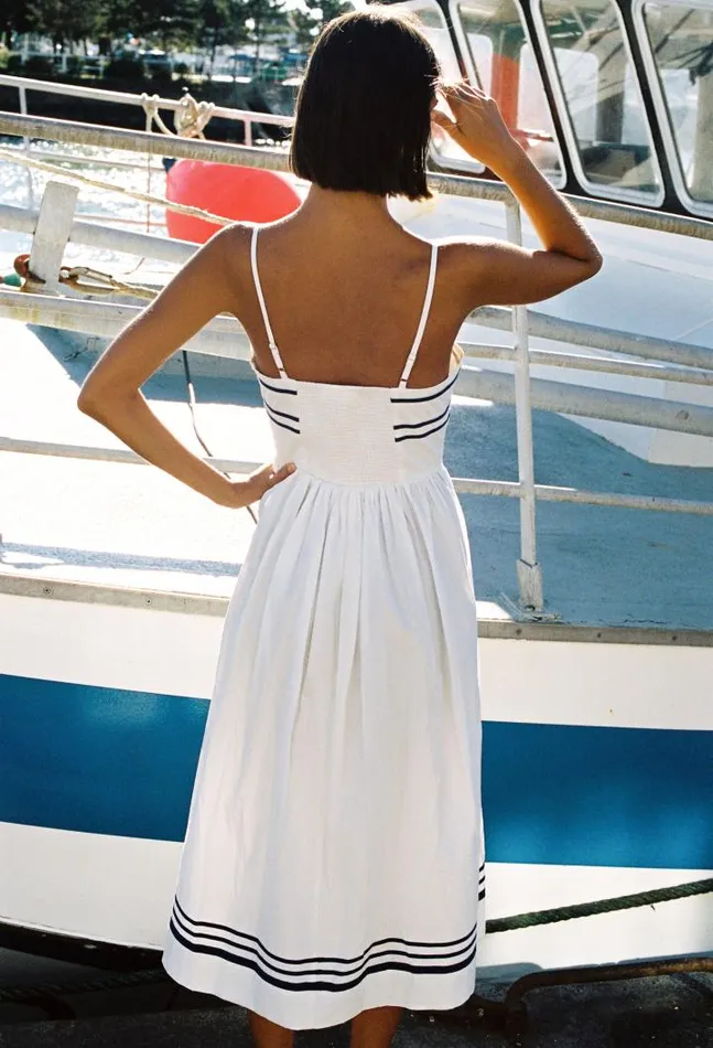 Sale Florencia Dress White Women Ciao Lucia Long Dresses