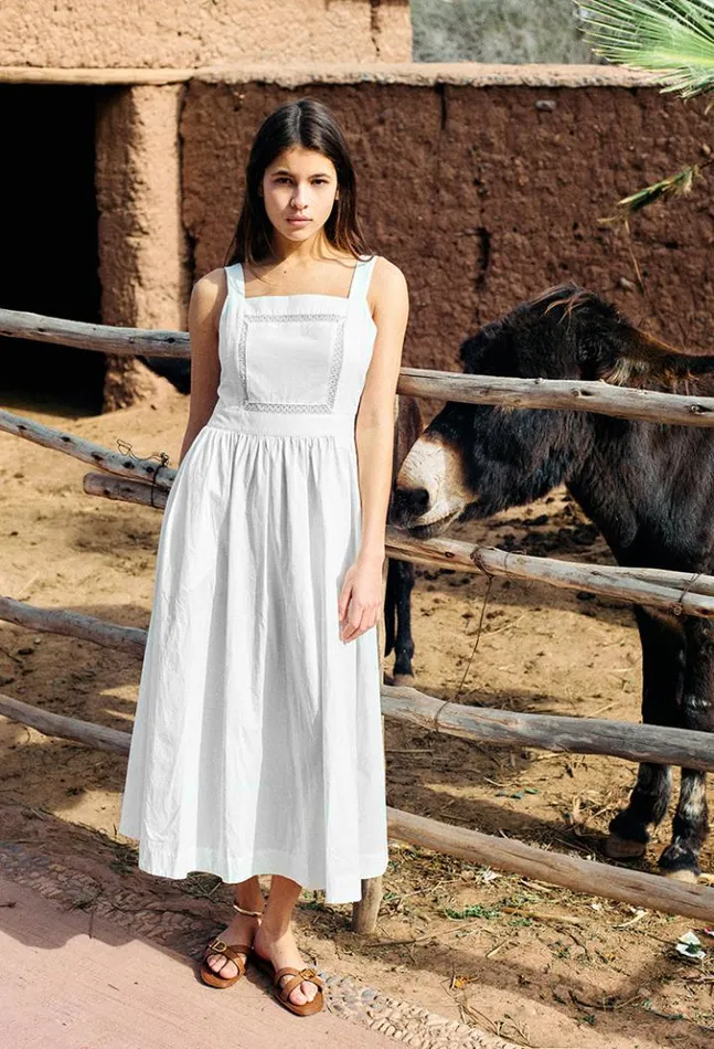 Sale Freja Dress White Women Ciao Lucia White Dresses