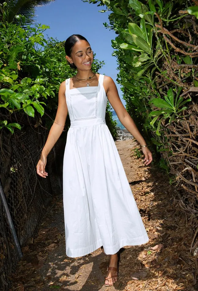 Sale Freja Dress White Women Ciao Lucia White Dresses