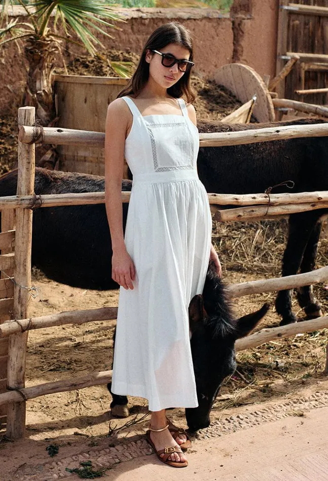 Sale Freja Dress White Women Ciao Lucia White Dresses