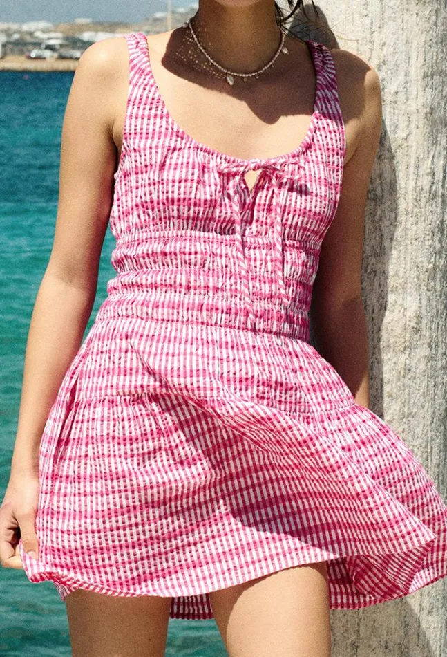 Sale Gianluca Dress Hot Pink Women Ciao Lucia Mini Dresses