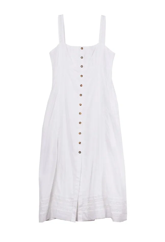 Sale Marta Dress White Women Ciao Lucia Long Dresses