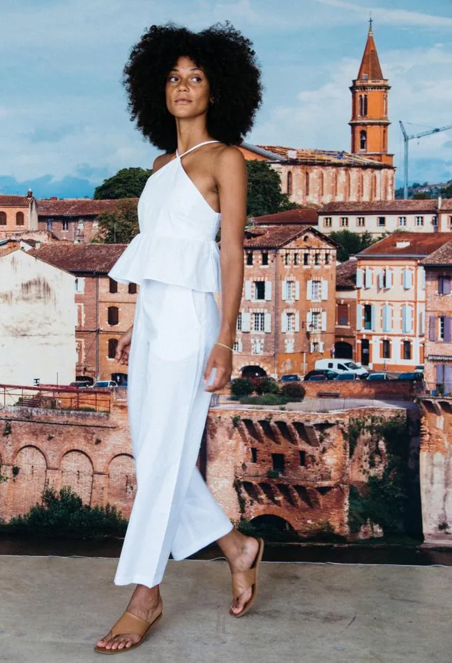 Sale Pietro Pant White Cotton Women Ciao Lucia Pants