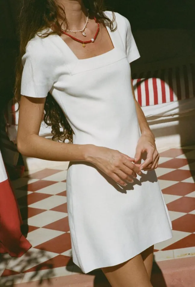 Sale Sigrid Dress White Women Ciao Lucia White Dresses