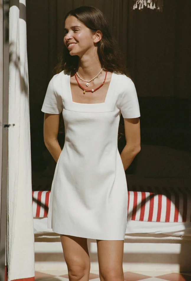 Sale Sigrid Dress White Women Ciao Lucia White Dresses