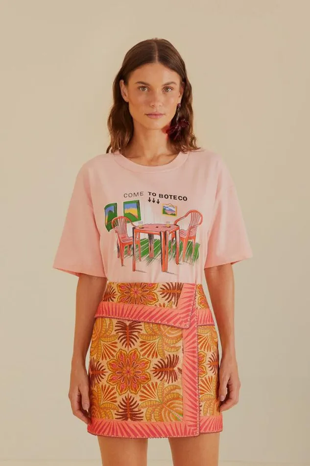 Sand Palm Scarf Skirt Women FARM Rio Skirts
