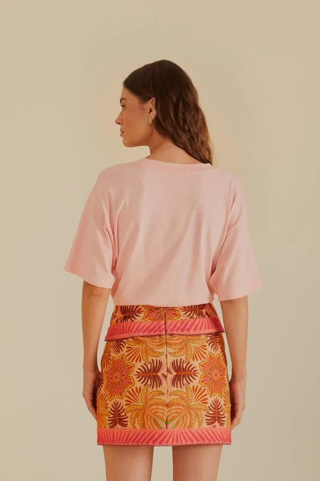 Sand Palm Scarf Skirt Women FARM Rio Skirts Sand Palm Scarf Skirt Women FARM Rio Skirts