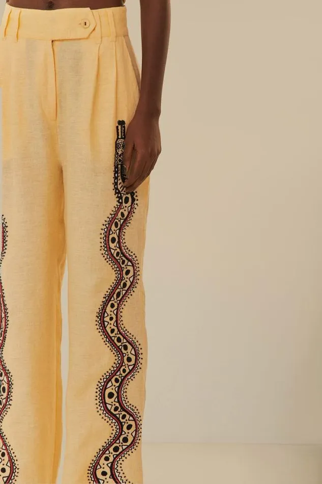 Sand Time Snake Pants Women FARM Rio Pants