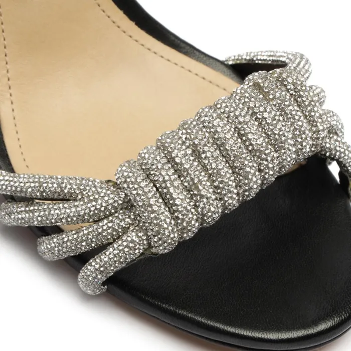 Sandals Jewell Block Leather Sandal Black Schutz Shoes Block Heels Sandals Jewell Block Leather Sandal Black Schutz Shoes Block Heels