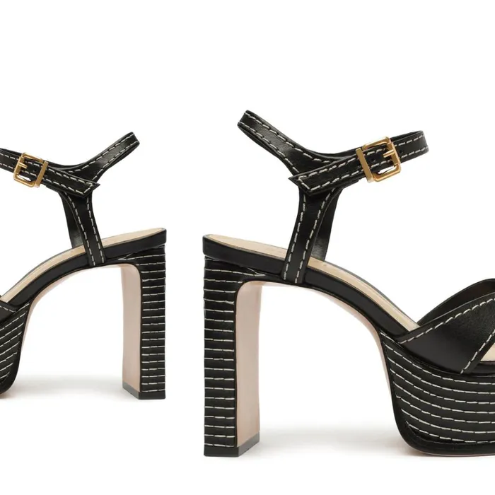 Sandals Keefa Casual Sandal Black Schutz Shoes Platforms