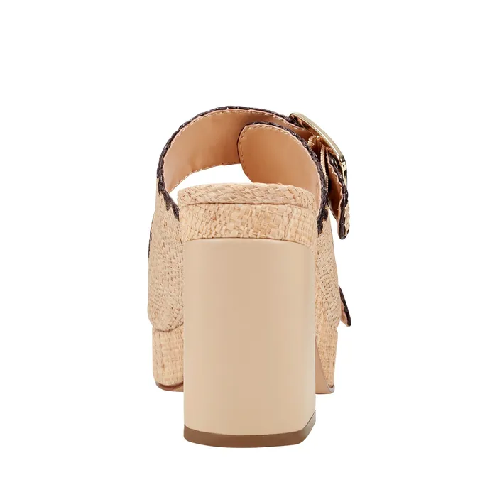 Sandals Marc Fisher Women Dalen Platform Sandal Light Natural