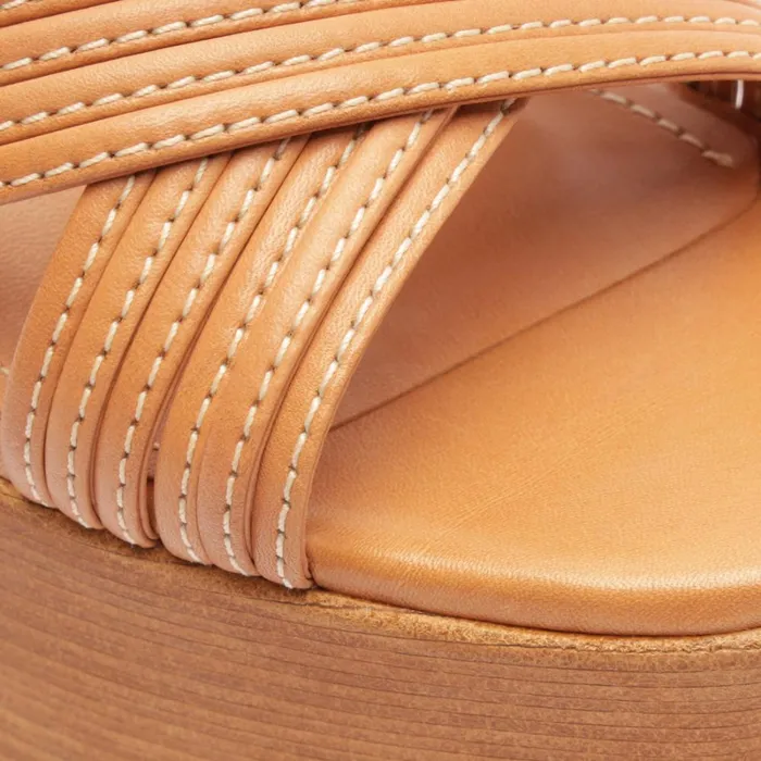 Sandals Marcela Leather Sandal Honey Peach Schutz Shoes Platforms Sandals Marcela Leather Sandal Honey Peach Schutz Shoes Platforms