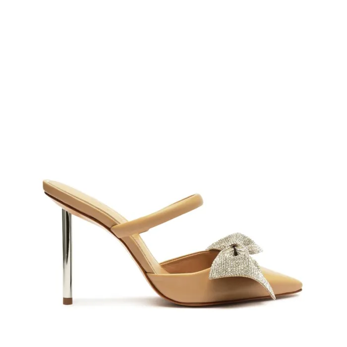 SandalsPumps Mila Nappa Leather Pump Light Beige Schutz Shoes Pumps