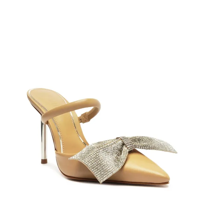 SandalsPumps Mila Nappa Leather Pump Light Beige Schutz Shoes Pumps