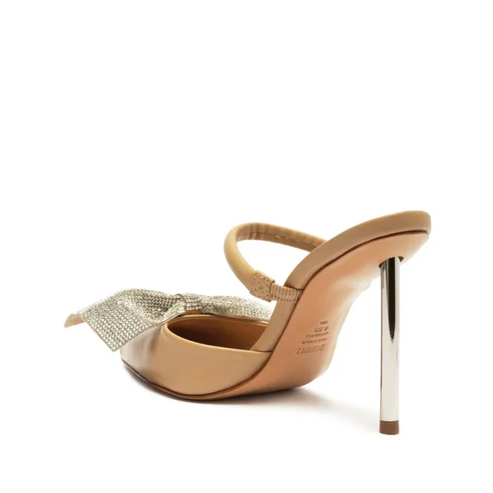 SandalsPumps Mila Nappa Leather Pump Light Beige Schutz Shoes Pumps