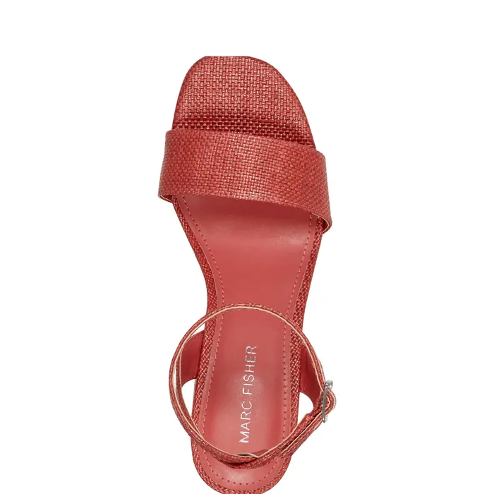Sandals Sadel Platform Sandal Medium Red Marc Fisher Women