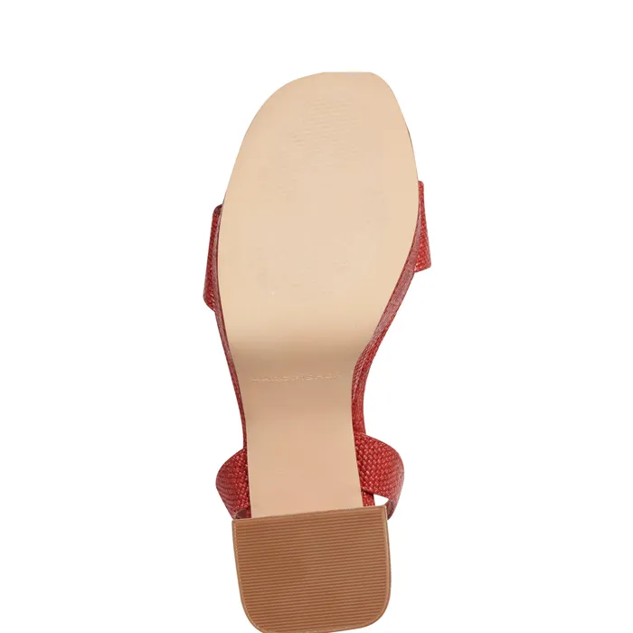 Sandals Sadel Platform Sandal Medium Red Marc Fisher Women