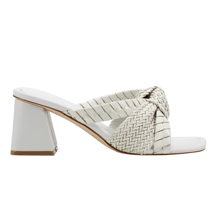 Sandals Women Macki Block Heel Sandal Chic Cream Marc Fisher