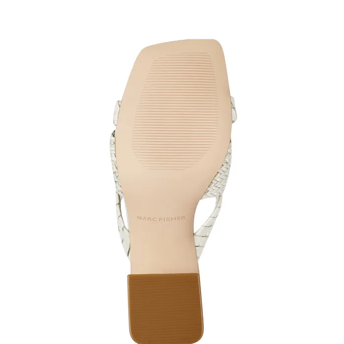 Sandals Women Macki Block Heel Sandal Chic Cream Marc Fisher