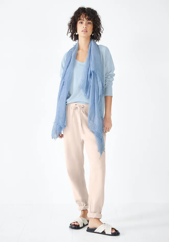 Scarves Women Hush Moa Scarf Sky Blue