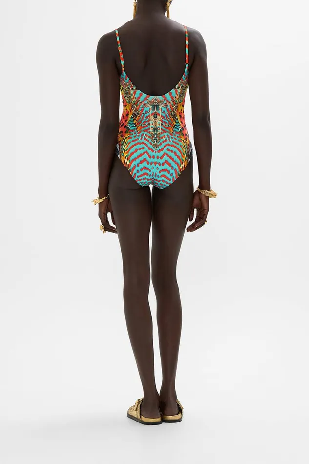 SCOOP NECK ONE PIECE DESERT VISIONS Desert Visions Womens Camilla One Pieces