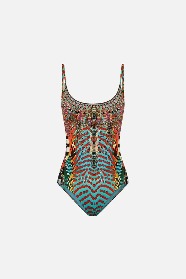 SCOOP NECK ONE PIECE DESERT VISIONS Desert Visions Womens Camilla One Pieces