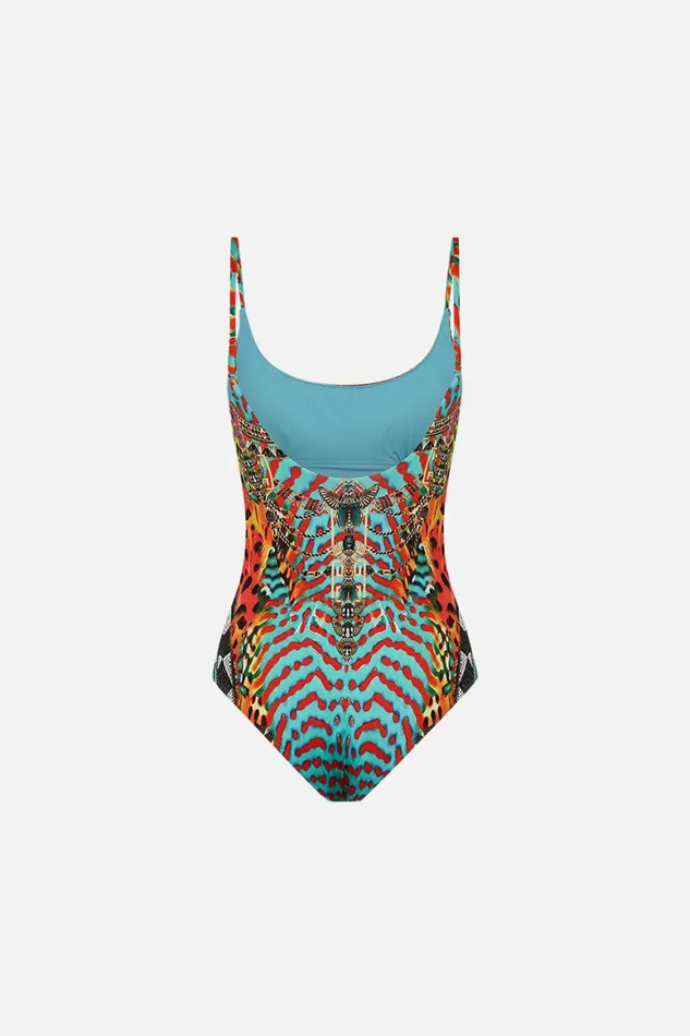 SCOOP NECK ONE PIECE DESERT VISIONS Desert Visions Womens Camilla One Pieces