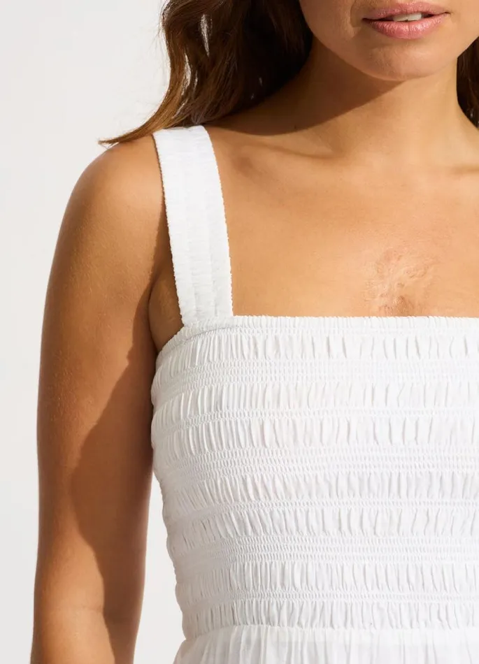 Seafolly Beach Dresses Women Faithful Midi 8211 White