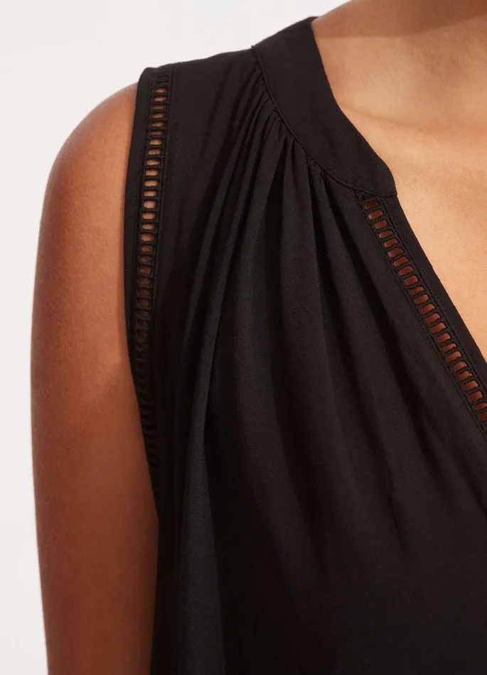 Seafolly Maternity Women Ladder Detail Dress 8211 Black