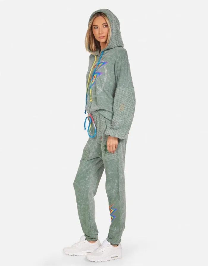 Serilda Crystal Lightning Peace Military Mineral Primary Tie Dye Women Lauren Moshi Hoodies