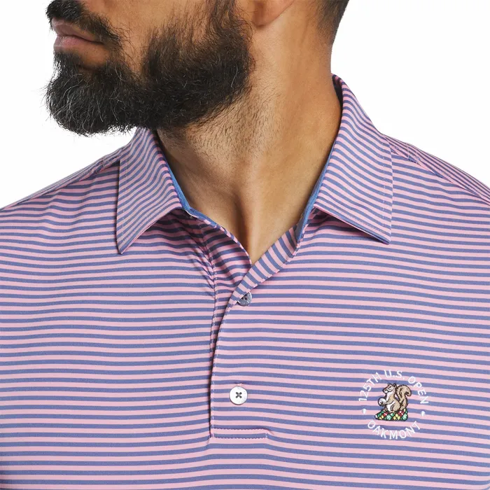 Shirts 2025 US Open Feeder Stripe Lisle FootJoy Men