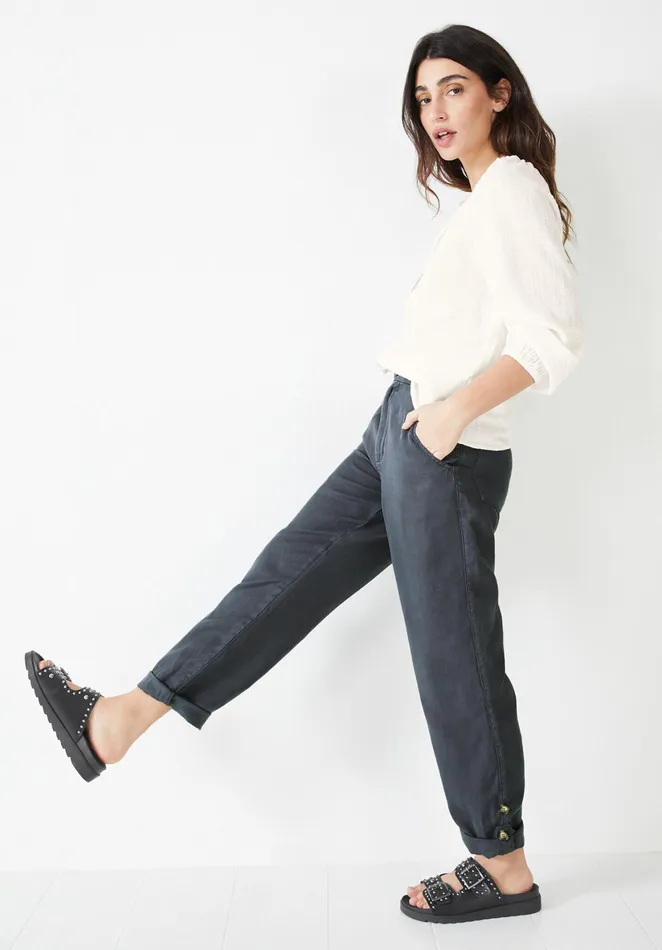 Shirts and Blouses Women Hush Clara Textured Blouse Ecru