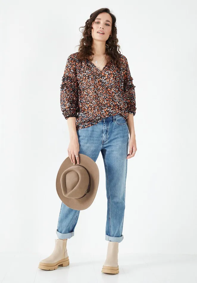 Shirts and Blouses Women Hush Kaia Frilled Blouse Painted Mark