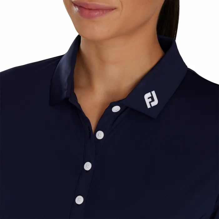 Shirts FootJoy Women Long Sleeve Sun Protection Shirt 8211 FJ Tour Collar Women