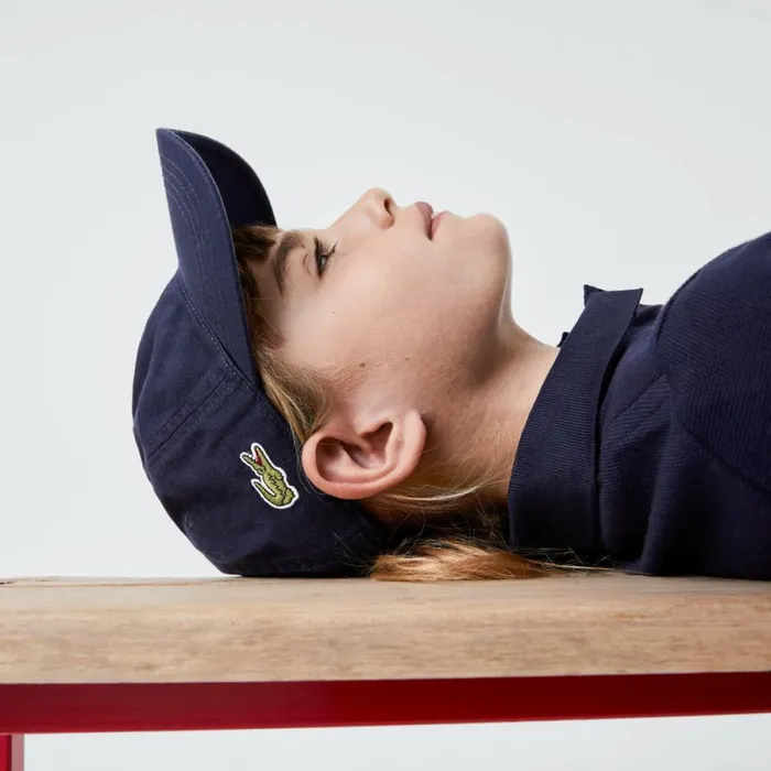 Shoes and Accessories Kids Lacoste Kids039 Solid Gabardine Cap Navy Blue 166