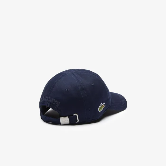 Shoes and Accessories Kids Lacoste Kids039 Solid Gabardine Cap Navy Blue 166