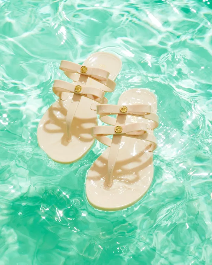 Shoes WomenHome and Gifts Lilly Pulitzer Harlow Jelly Sandal Nude