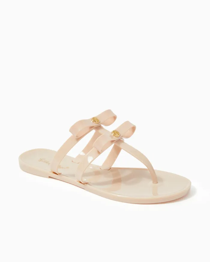 Shoes WomenHome and Gifts Lilly Pulitzer Harlow Jelly Sandal Nude