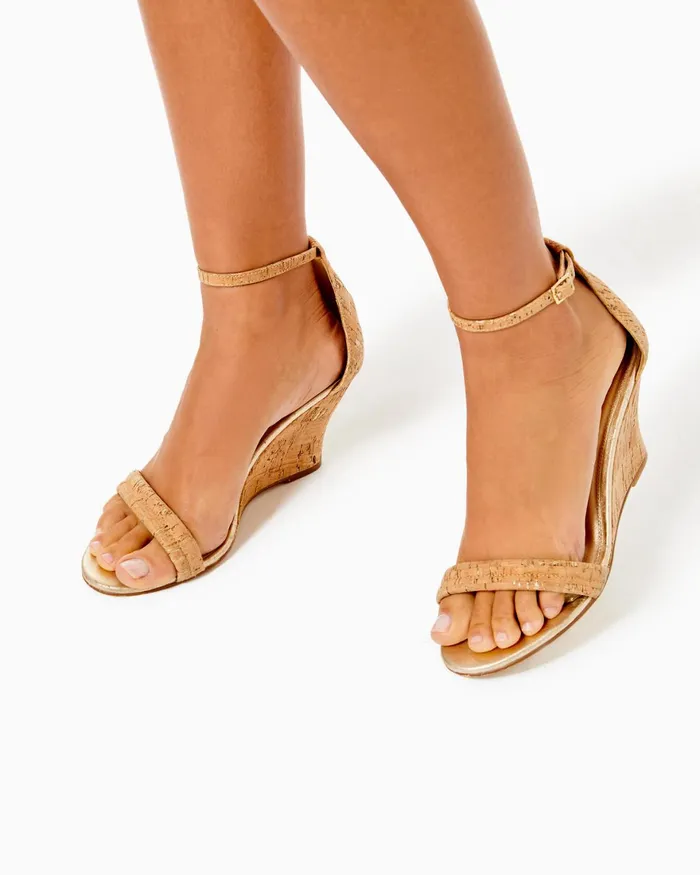 Shoes Women Lilly Pulitzer Jenna Wedge Natural