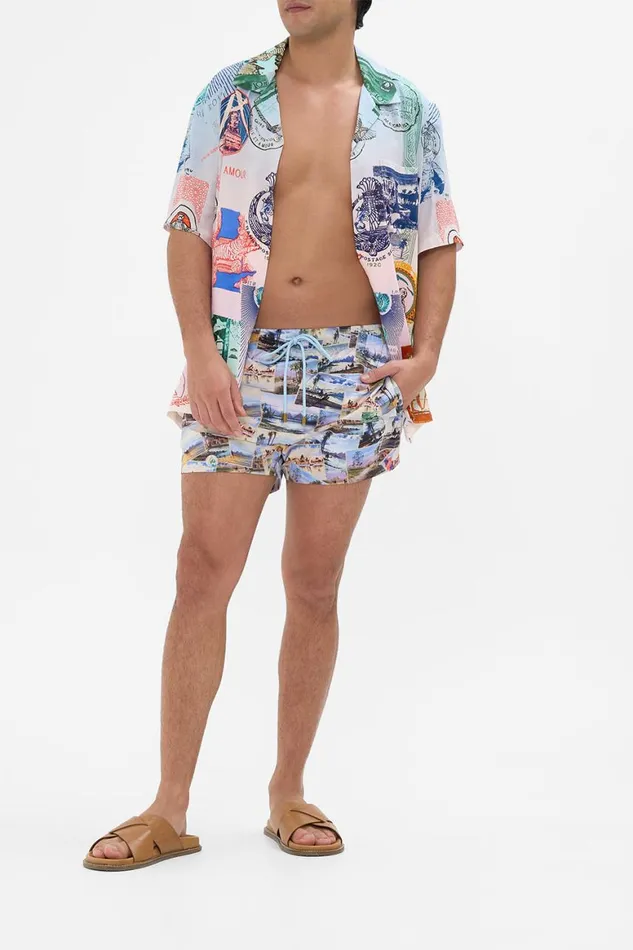 SHORT SWIM SHORT CALL ME IN CAIRO Call Me In Cairo Mens Camilla Boardshorts