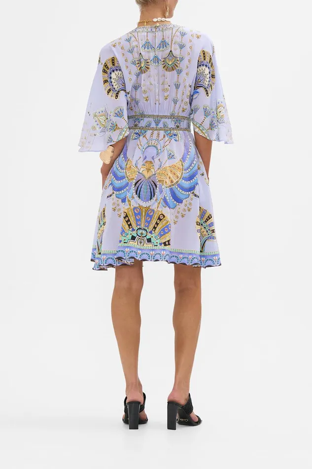 SHORT WAISTED DRESS UNDER SCARAB SKIES Under Scarab Skies Womens Camilla Dresses